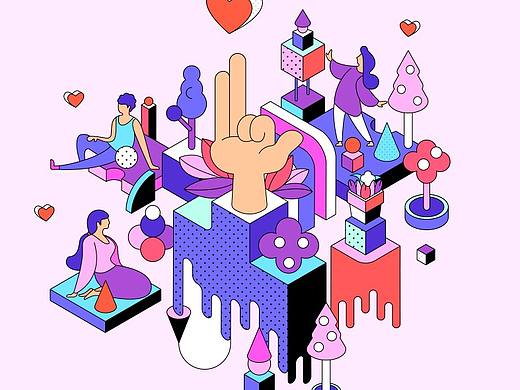 2.5D插畫練習(xí)（個人主頁-ZNDcyNDQ2Mjg=） - 創(chuàng)作習(xí)作 - 站酷設(shè)計師某某某丞原創(chuàng)素材 - 站酷ZCOOL