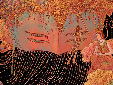 搜神记 吴王小女 陈丝雨插画