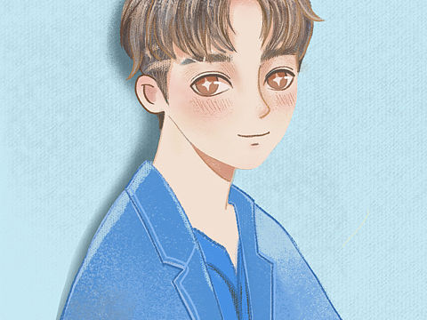 插画头像（个人主页-ZNTUzNTMzNTI=） - 商业插画 - 站酷设计师舒舒啊舒舒原创素材 - 站酷ZCOOL