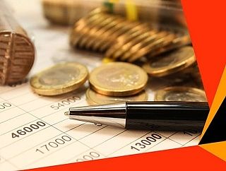 金融宣传单夹页封面