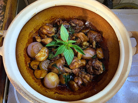 初试台式三杯鸡