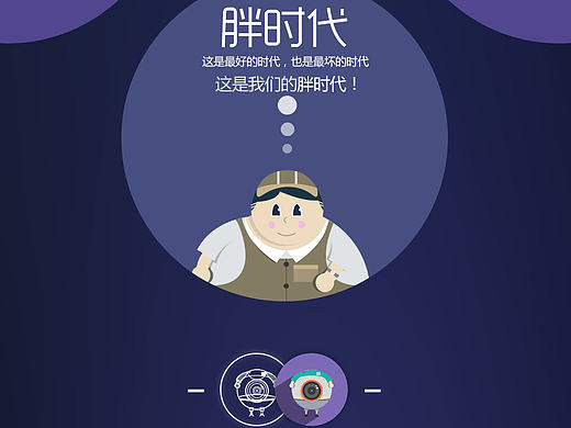 胖子系列手机ICON