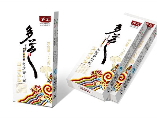 多芝养生面挂面包装设计