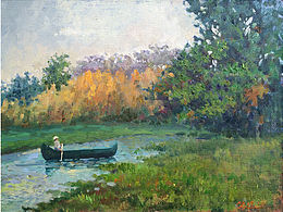 油画