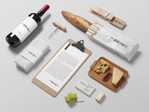 壹家小馆视觉形象设计（个人主页-ZMTY2NjEwOTI=） - 品牌 - 站酷设计师ACP_Joe原创素材 - 站酷ZCOOL