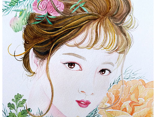 水彩插画