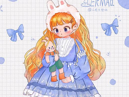 《我的女孩們》（個人主頁-ZNDc4MjcyNjQ=） - 繪本 - 站酷設計師二毛大帥比原創(chuàng)素材 - 站酷ZCOOL