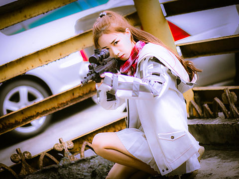 刺激战场·全军出击 COS（个人主页-ZMjg4ODExMDQ=） - 人像摄影 - 站酷设计师新权原创素材 - 站酷ZCOOL