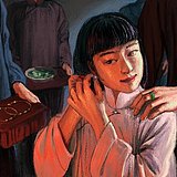 背耳朵的头像