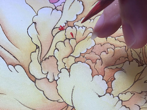 第一次画工笔画！挖坑填坑乐此不疲