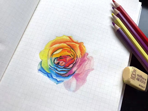 彩铅 小画系列（个人主页-ZMzAyNzUxNDA=） - 创作习作 - 站酷设计师英子手绘插画控原创素材 - 站酷ZCOOL