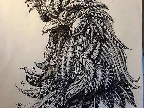 针管笔作品合集