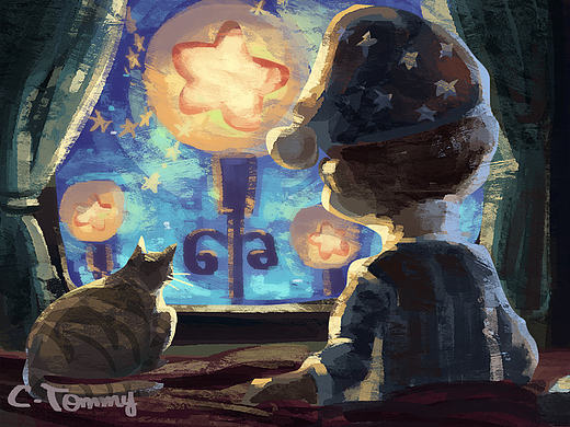 涂鸦365:058。