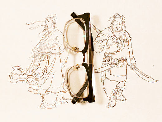 一百零八将白描