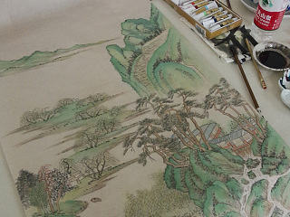 浅绛、青绿各一张