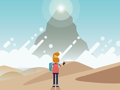 矢量插画-练习稿