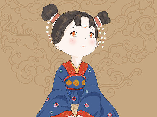 宋朝女孩