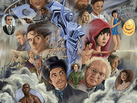 为《云图》设计的艺术海报