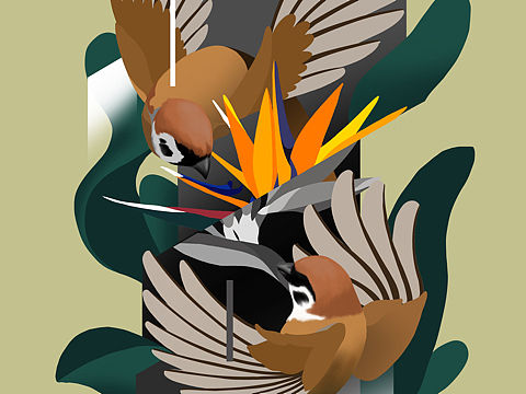 每周一画（个人主页-ZMzgxNDMxNDg=） - 新锐潮流插画 - 站酷设计师KATS2原创素材 - 站酷ZCOOL