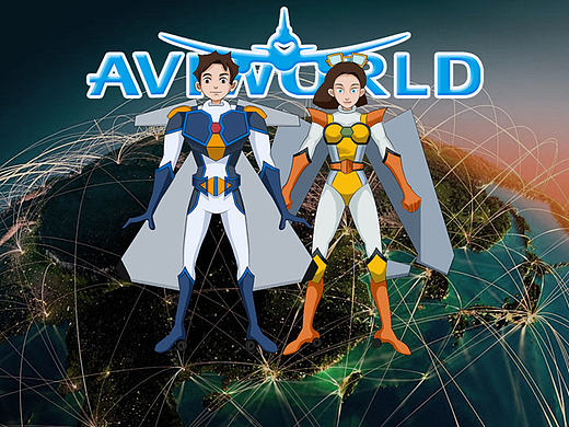 AVIWORLD航空大世界形象设计