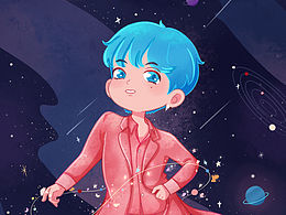 粉色星球的你是最耀眼的光芒