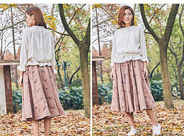 文藝小清新復古女裝詳情