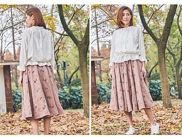 文藝小清新復古女裝詳情（個人主頁-ZMjIwNTIyMDg=） - 電商 - 站酷設計師小林123lin原創(chuàng)素材 - 站酷ZCOOL