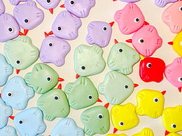 超轻粘土｜糖果色系列小物