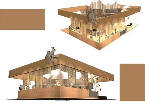 《休-工艺品文化展馆》设计