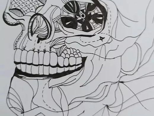 《骷髏??》（個(gè)人主頁-ZMzIxNjMyOTY=） - 新銳潮流插畫 - 站酷設(shè)計(jì)師沐清瘋原創(chuàng)素材 - 站酷ZCOOL