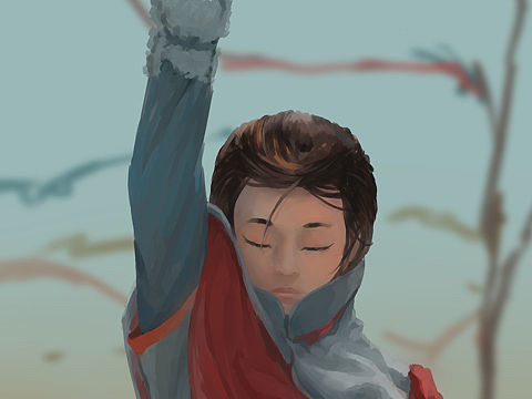 被疫情关在家里两天的一些练习