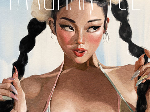 水彩漂亮妹妹！