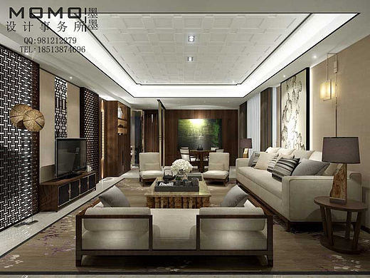 中式在会所设计中的效果表现----中式会所