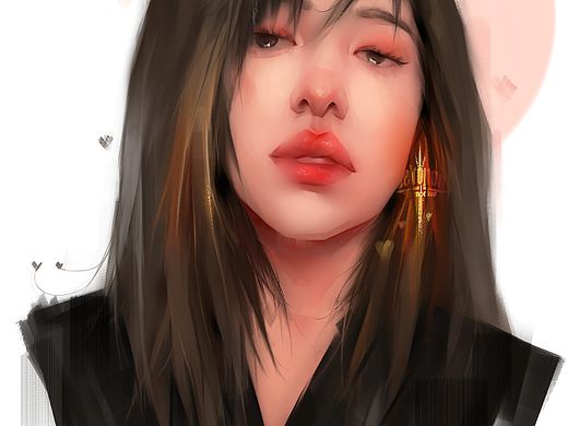 厚涂头像练习（个人主页-ZNTg2MDA1MzY=） - 绘画 - 站酷设计师一个小丑橘原创素材 - 站酷ZCOOL