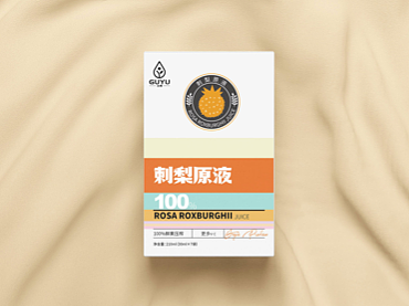 平面-刺梨汁原液包装莫兰迪配色