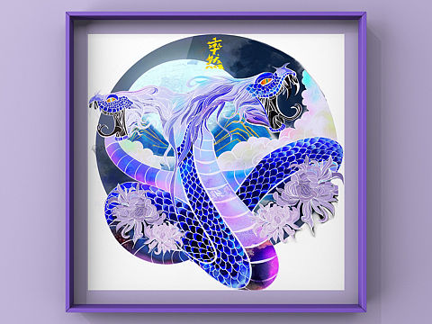 博物志插画系列设计展示