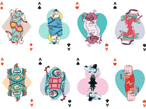 做一套扑克牌需要几步？