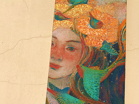 巖彩?青鳥（個(gè)人主頁-ZMzY2OTUwNzI=） - 繪畫 - 站酷設(shè)計(jì)師西陳原創(chuàng)素材 - 站酷ZCOOL