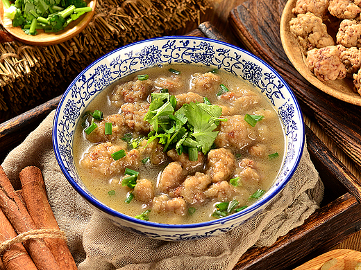 博爱牛肉丸子汤拍摄|餐饮小吃外卖摄影|×郑州密斯杨