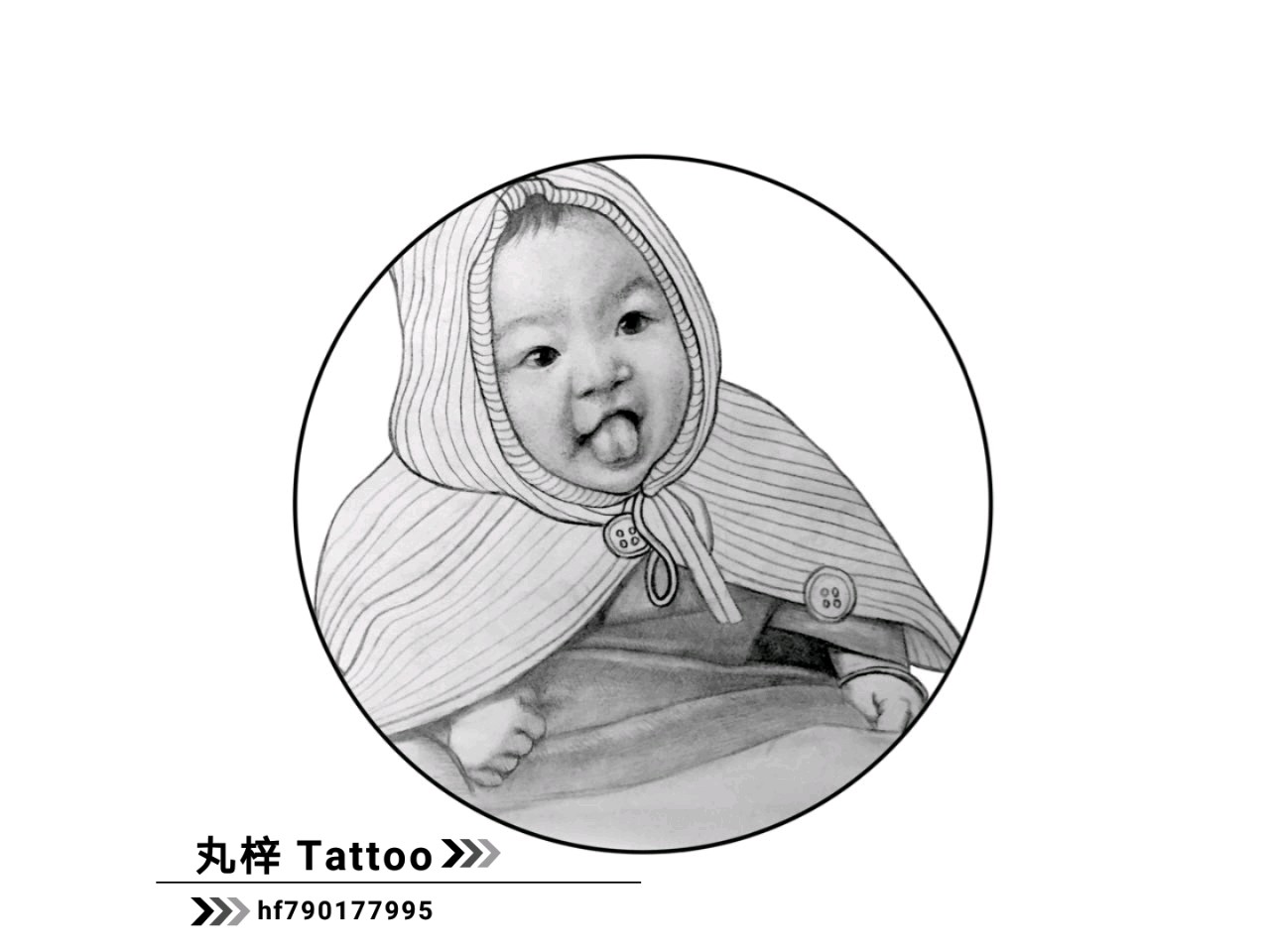 写实婴儿纹身_ziyi910127-站酷ZCOOL