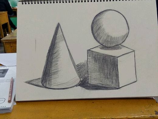 素描画