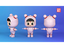 C4D建模 材质 渲染 后期-吴