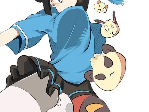 小椒 丸子 包子 熊猫 琳 校服 白丝