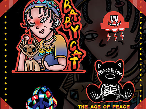 原创潮玩 | 服装涂鸦贴纸系列