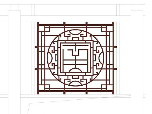 传统窗格二