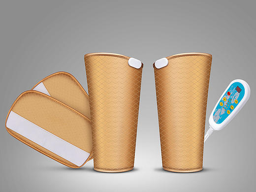 电热护膝产品精修和详情页设计