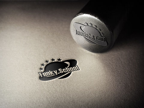 街舞工作室传单 logo 