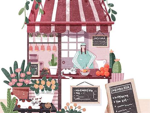 扁平风（个人主页-ZNTQ4OTAwNTY=） - 商业插画 - 站酷设计师常常没有名字原创素材 - 站酷ZCOOL