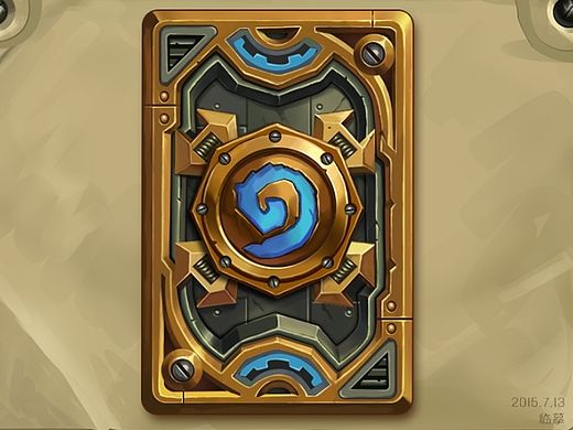 临摹——炉石卡背