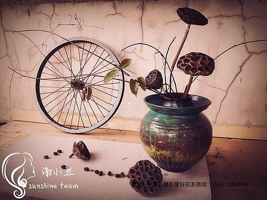 粗陶手工涂鸦